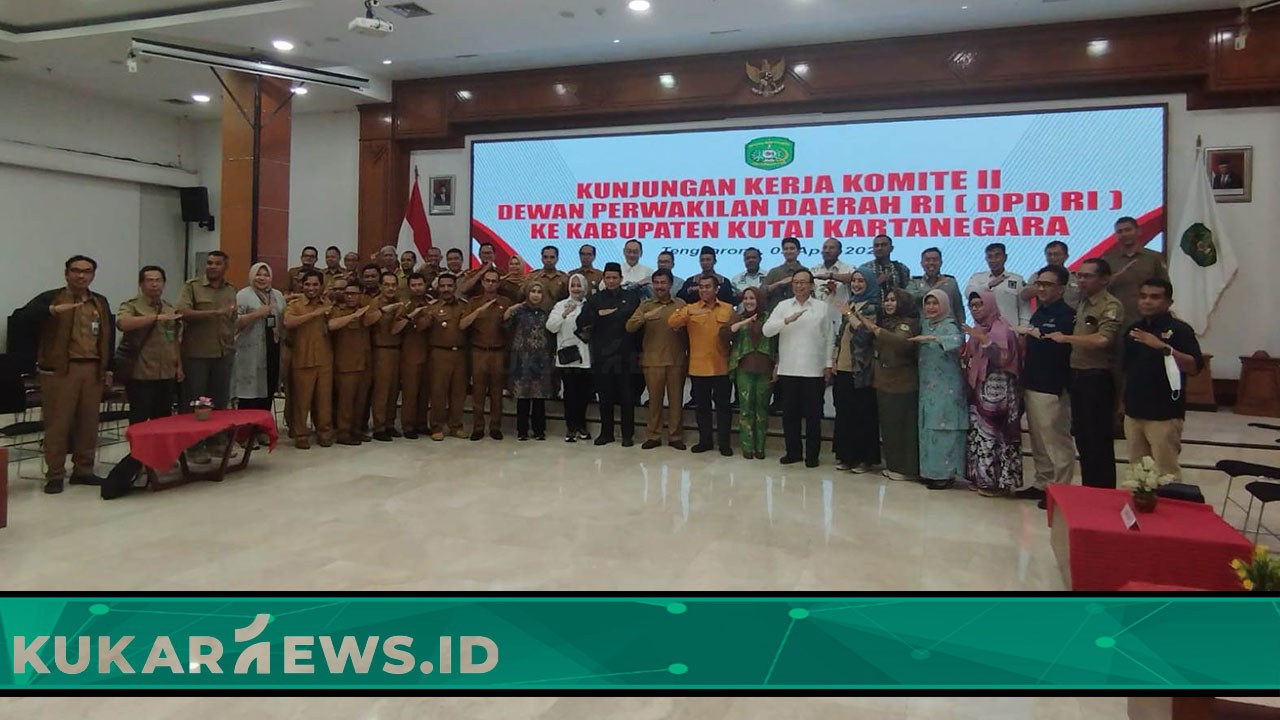 Pemkab Kukar Bersama Komite II DPD RI Bahas UU Perlindungan Hutan