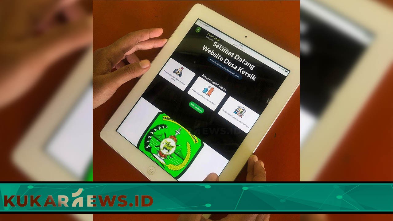 Pemdes Kersik Bangun Website, Permudah Pelayanan Administrasi