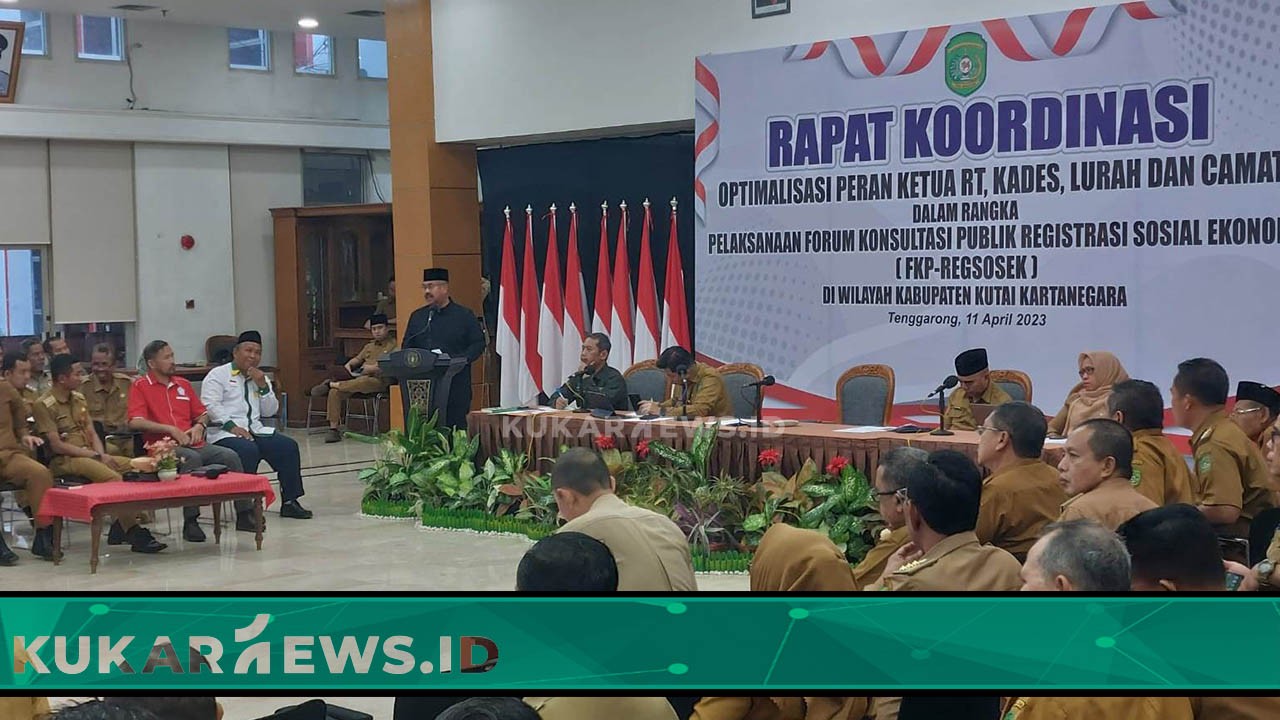 Pemkab Kukar Bersama BPS Gelar Rakor Bahas Regrosek 