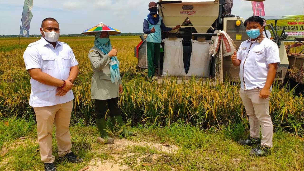 Anggota DPRD Kukar Maruf Marjuni Nilai Desa Semangkok Kawasan Potensial Pertanian di Kukar