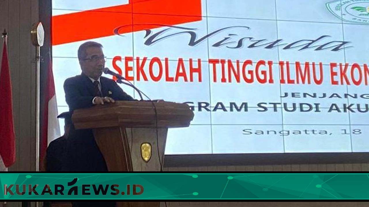 Bupati Ardiansyah Hadiri Wisuda ke XI STIENUS Sangatta