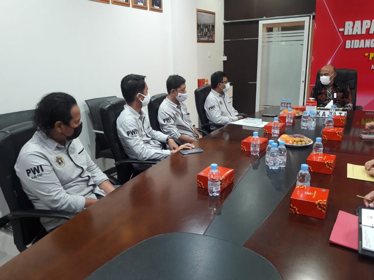 Bertandang ke Kejati Kaltim, PWI Jalin Kemitraan