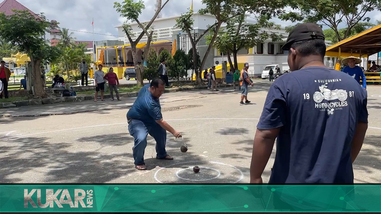 Ketua DPRD Kukar Ikut Ramaikan Lomba Olahraga Tradisional Begasing
