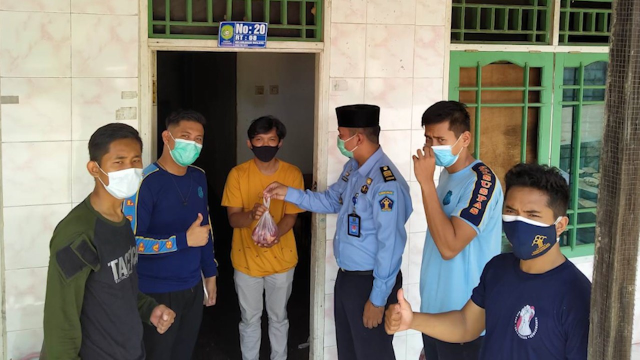 Lapuan_Te Salurkan Daging Hewan Kurban