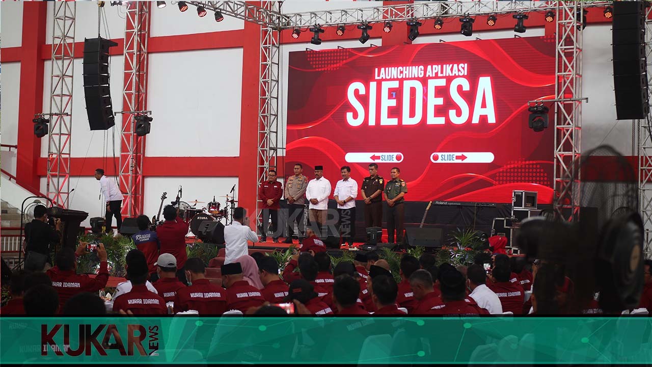 Launching Aplikasi SIEDESA, Permudah Pengelolaan Data Desa