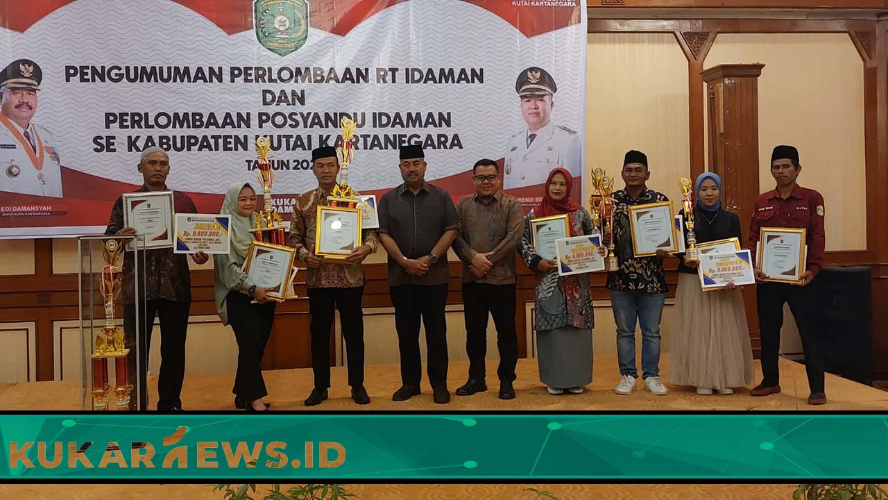 Bupati Edi Damansyah Apresiasi RT dan Posyandu Terbaik, Pilar Utama Pembangunan Kukar