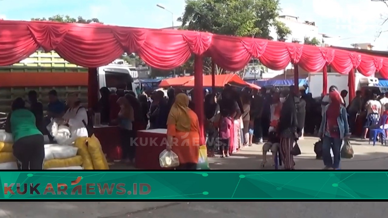 Operasi Pasar Murah di Kota Balikpapan, Disperindagkop UKM Kaltim Stabilkan Harga Jelang Nataru