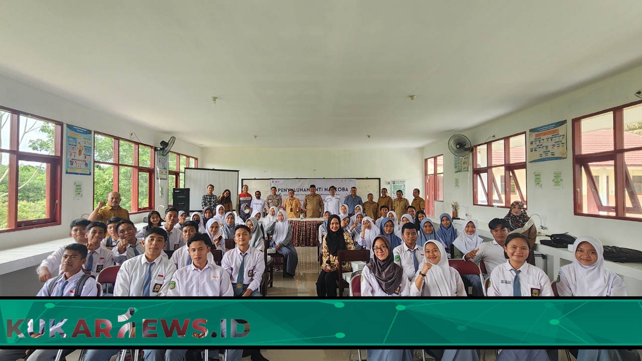 Pertamina Hulu Sanga Sanga Gelar Penyuluhan Anti-Narkoba Kepada Siswa SMP dan SMA di Kukar