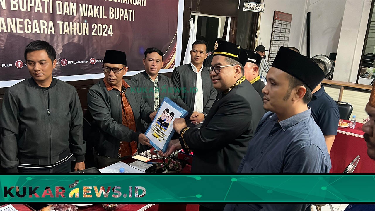 Paslon AYL-Ahmad Jaiz Mendaftar Pilbup Kukar Jalur Independen