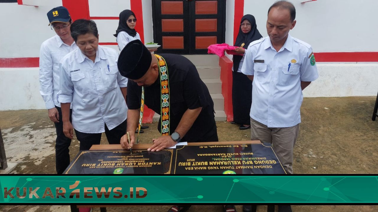 Bupati Edi Damansyah Resmikan Kantor Kelurahan Bukit Biru, Dorong Peningkatan Kualitas Pelayanan