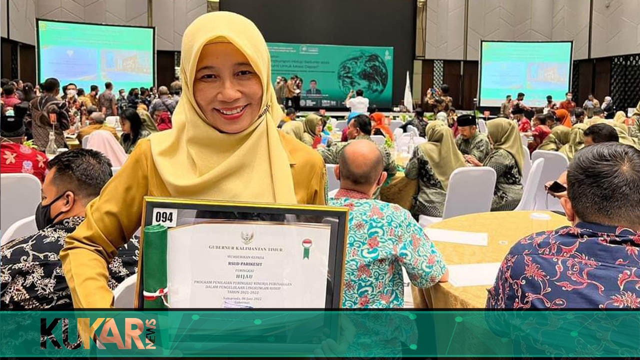 RSUD AM Parikesit Raih Predikat Hijau Berkat Dedikasi Menjaga Lingkungan Hidup Perusahaan