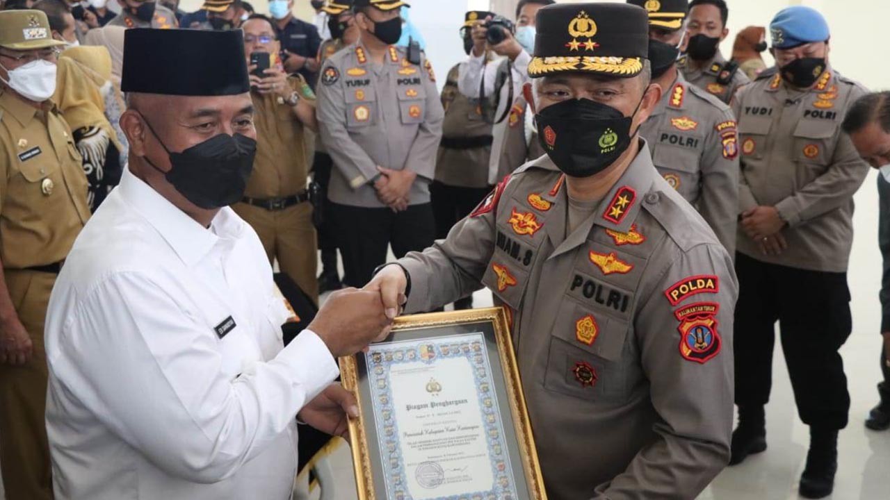 SPN di Kukar Resmi Terima Siswa Pendidikan Kepolisian Tahun 2022