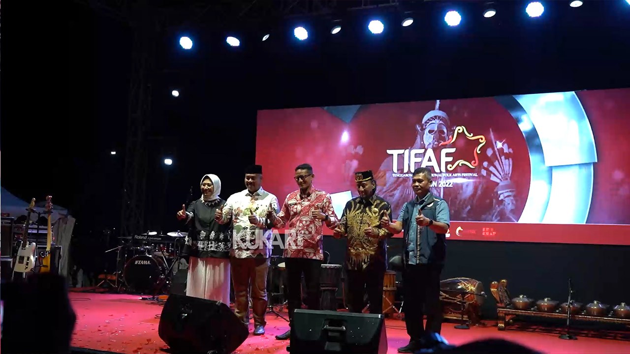 TIFAF 2022 Resmi Ditutup Menparekraf RI, Diharapkan dapat Kembangkan Sektor Pariwisata Kukar