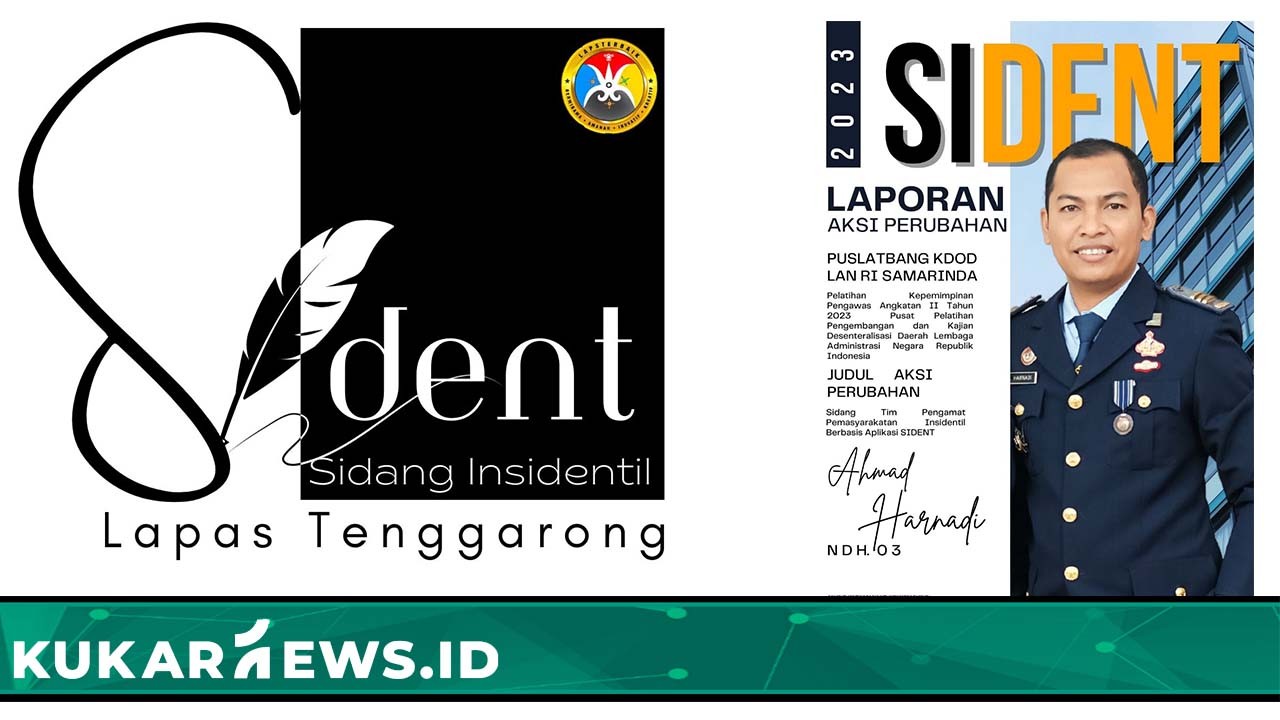Tingkatkan Kualitas Layanan, Lapas Tenggarong Ciptakan SIDENT