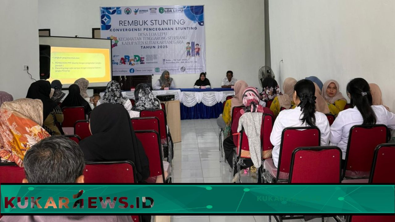 Rembuk Stunting Desa Loa Lepu, Tegaskan Komitmen untuk Generasi Sehat