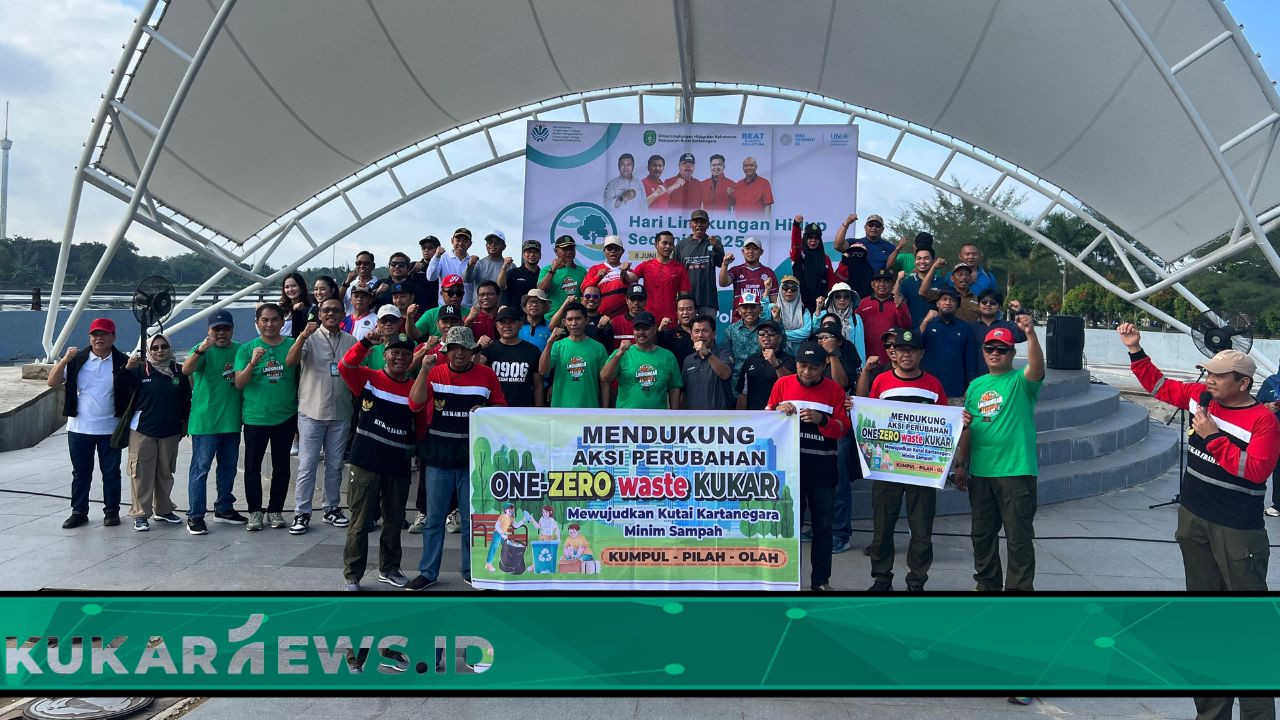 Bupati Edi Damansyah Ajak Siswa Bisa Berkontribusi Dalam Penanganan Sampah Melalui Lintas Sektor OPD